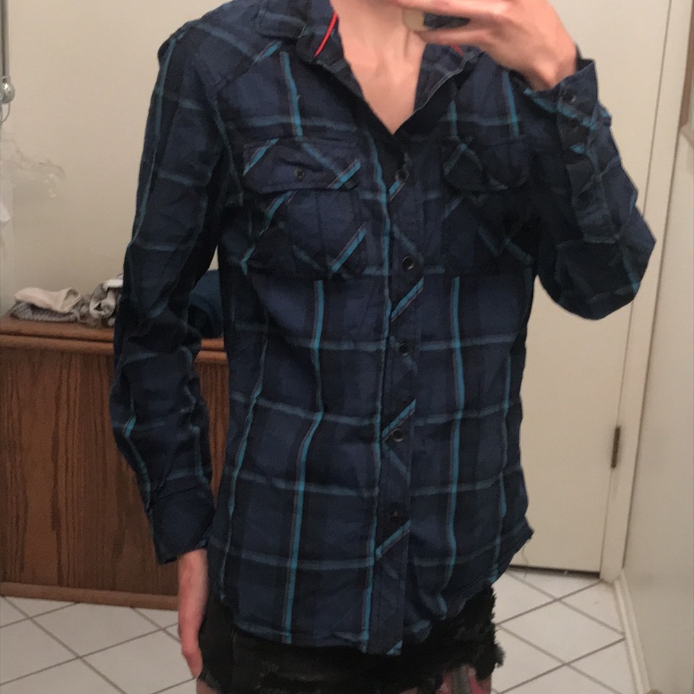 Rock & Republic blue button down
